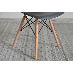 Pan Emirates Hits Plastic & Wood Dining Chair (47 x 50 x 83 cm)