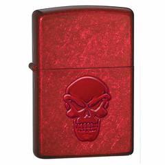 Zippo Doom Candy Apple Windproof Lighter, 21186 (Red)