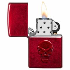 Zippo Doom Candy Apple Windproof Lighter, 21186 (Red)