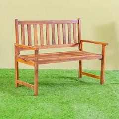 Ambrose 3-Seater Wooden Bench Danube Home