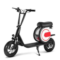 Myts Powerful Ride Electric Bike Scooter (36 V, Black)