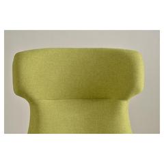 Pan Emirates Nirvana Fabric & Wood Accent Chair (73 x 73 x 112 cm)