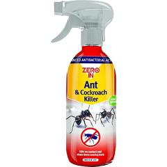 Zero In Anti-Bacterial Ant & Cockroach Killer Spray (500 ml)