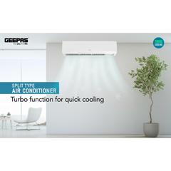 مكيف هواء سبليت جيباس GACS1858TCU (1500 واط ، 1.5 طن)