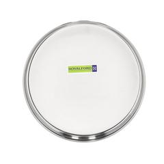 Royalford Stainless Steel Khumcha Plate (24 cm)