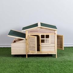 Danube Home Wood Chicken Coop (110 x  63 x 72.5 cm)