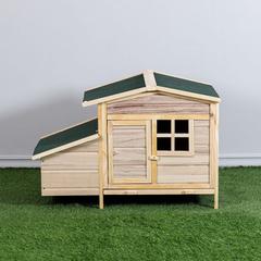 Danube Home Wood Chicken Coop (110 x  63 x 72.5 cm)