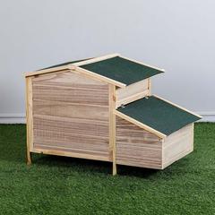 Danube Home Wood Chicken Coop (110 x  63 x 72.5 cm)