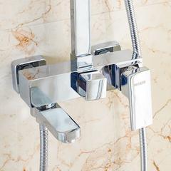 Milano Zia Brass Rain Shower Set (96 x 44 x 47 cm)