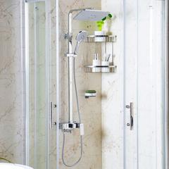 Milano Zia Brass Rain Shower Set (96 x 44 x 47 cm)