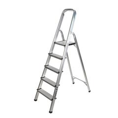 Stanley 5-Tier Aluminum Ladder (45 x 11 x 158 cm)