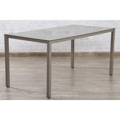 Maxonis 6-Seater Glass & Metal Dining Set PAN Emirates