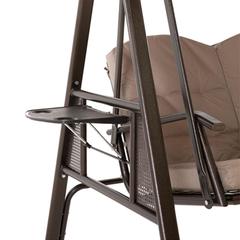 Aldora 3-Seater Metal Swing Danube Home