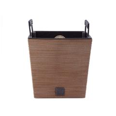 Furu Eco Wood Square Flowerpot (24 x 24 x 23.5 cm, Natural)