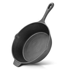 Fissman Cast Iron Deep Frying Pan (25 cm)