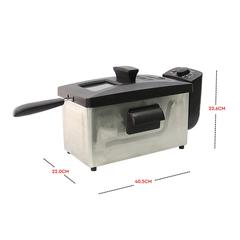 Nobel Deep Fryer, NDF7G (3 L, 600 W)