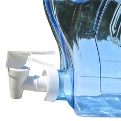 موزع مشروبات سليم لاين بلاستيكي (9.4 لتر، أزرق)