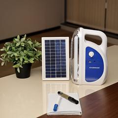 Olsenmark Rechargeable LED Emergency Lantern W/Solar Panel, OME2770