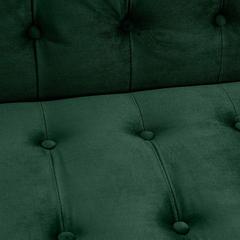 Claude 3-Seater Fabric Sofa Bed Danube Home (Emerald Green)