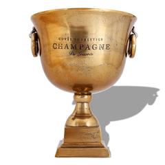 vidaXL Copper Trophy Cup Beverage Cooler (30 x 37 cm, Brown)