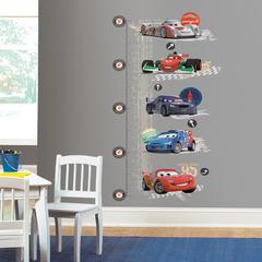 RoomMates Cars 2 Metric Growth Chart Wall Decal