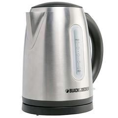 Black+Decker Stainless Steel Kettle, JC400 (2200 W, 1.7 L)