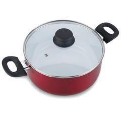 Brabantia Inductio Ceramica Casserole (24 cm, Red)