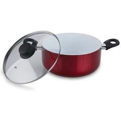Brabantia Inductio Ceramica Casserole (24 cm, Red)