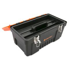 Tactix Tool Box (23 x 40 x 21 cm, Black & Orange)