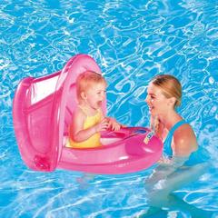 Bestway 34091 UV Careful Baby Care Seat (203.2 x 215.9 cm, Pink)