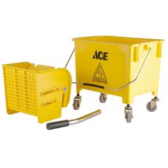 ACE Mop Bucket & Wringer Combo (Yellow)