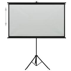 vidaXL Projection Screen with Tripod 50" 16:9