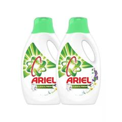 Ariel Automatic Power Gel Laundry Detergent (Clean & Fresh, 1.8 L, Pack of 2)