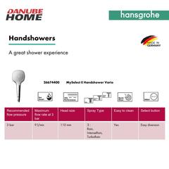 Hansgrohe Myselect E Vario Hand Shower