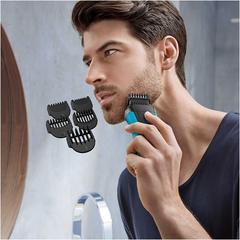 Braun Series 3, 3-in-1 Electric Wet & Dry Shaver W/Precision Trimmer & 5 Comb Attachments, 3010 BT