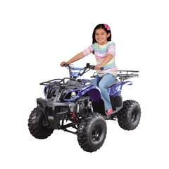 Myts Quad ATV Bike W/Reverse For Kids (150 cc, Blue)