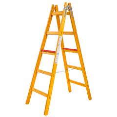 سلم خشبي 2 × 5 خطوات من بيورول (2.2 × 2.2 سم)