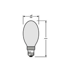 Osram HQI-E E27 Metal Halide Bulb (70 W)