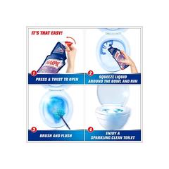 Harpic Power Plus Toilet Cleaner Liquid (Lavender, 750 ml, Pack of 12)