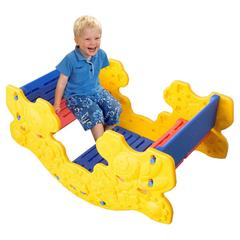 Myts 2-Seat Plastic Spinning Teeter Totter & Table Set