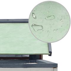 قفص أرانب من خشب الصنوبر و خشب التنوب فيدا إكس إل (310 × 70 × 87 سم ، رمادي)