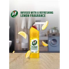 Jif Bathroom Cleaner Liquid (Lemon Breeze, 750 ml, Pack of 2)