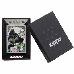 Zippo Spazuk Dog Windproof Lighter, 49089 (Street Chrome)