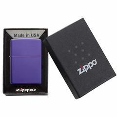 Zippo Classic Windproof Lighter, 237 (Purple Matte)