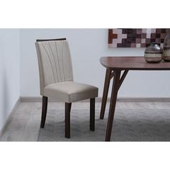 Pan Emirates Axioma Fabric & Wood Dining Chair (42 x 60 x 96 cm)