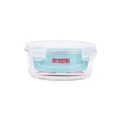 Taliona Boro Pro Borosilicate Glass Food Container (840 ml, Round)