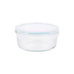 Taliona Boro Pro Borosilicate Glass Food Container (840 ml, Round)