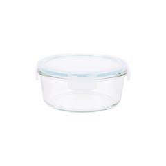 Taliona Boro Pro Borosilicate Glass Food Container (840 ml, Round)