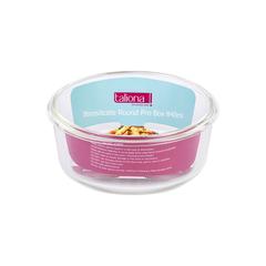 Taliona Boro Pro Borosilicate Glass Food Container (840 ml, Round)