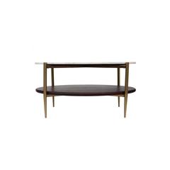 Pan Emirates Cagney Metal & Marble Coffee Table (91 x 91 x 44 cm)